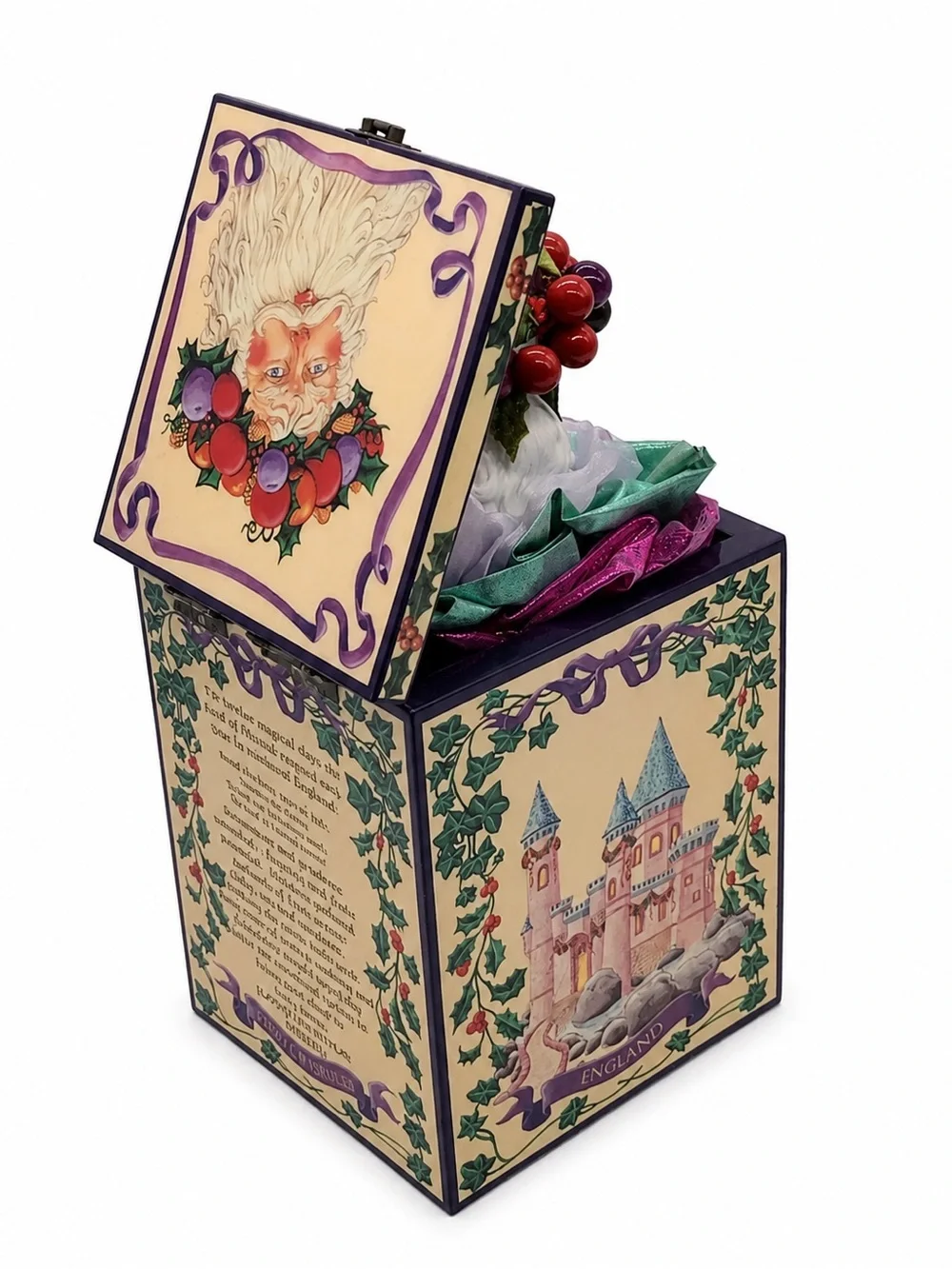 Enesco Living Legends Lord of Misrule Musical Jack in the Box